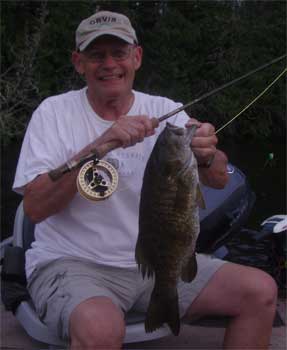 fly fishing smallmouth bass trophy Ontario